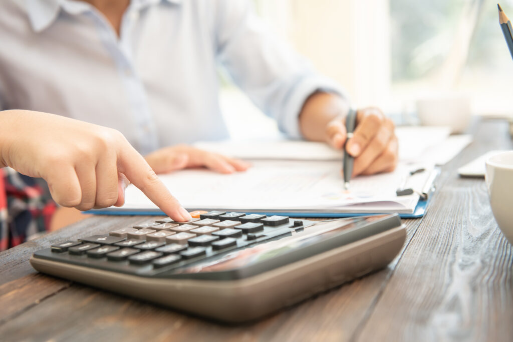 Calculating business accounts